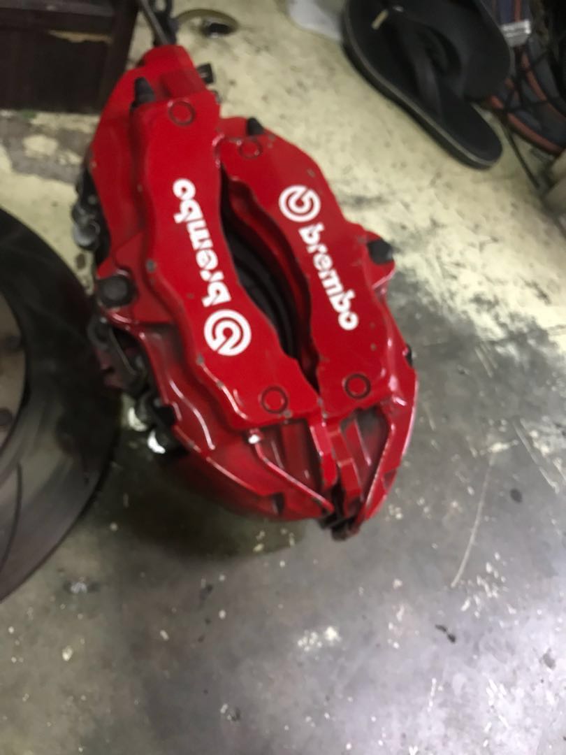 Brembo 17z 6 piston Brake Kit for voswagen Audi , Car Accessories