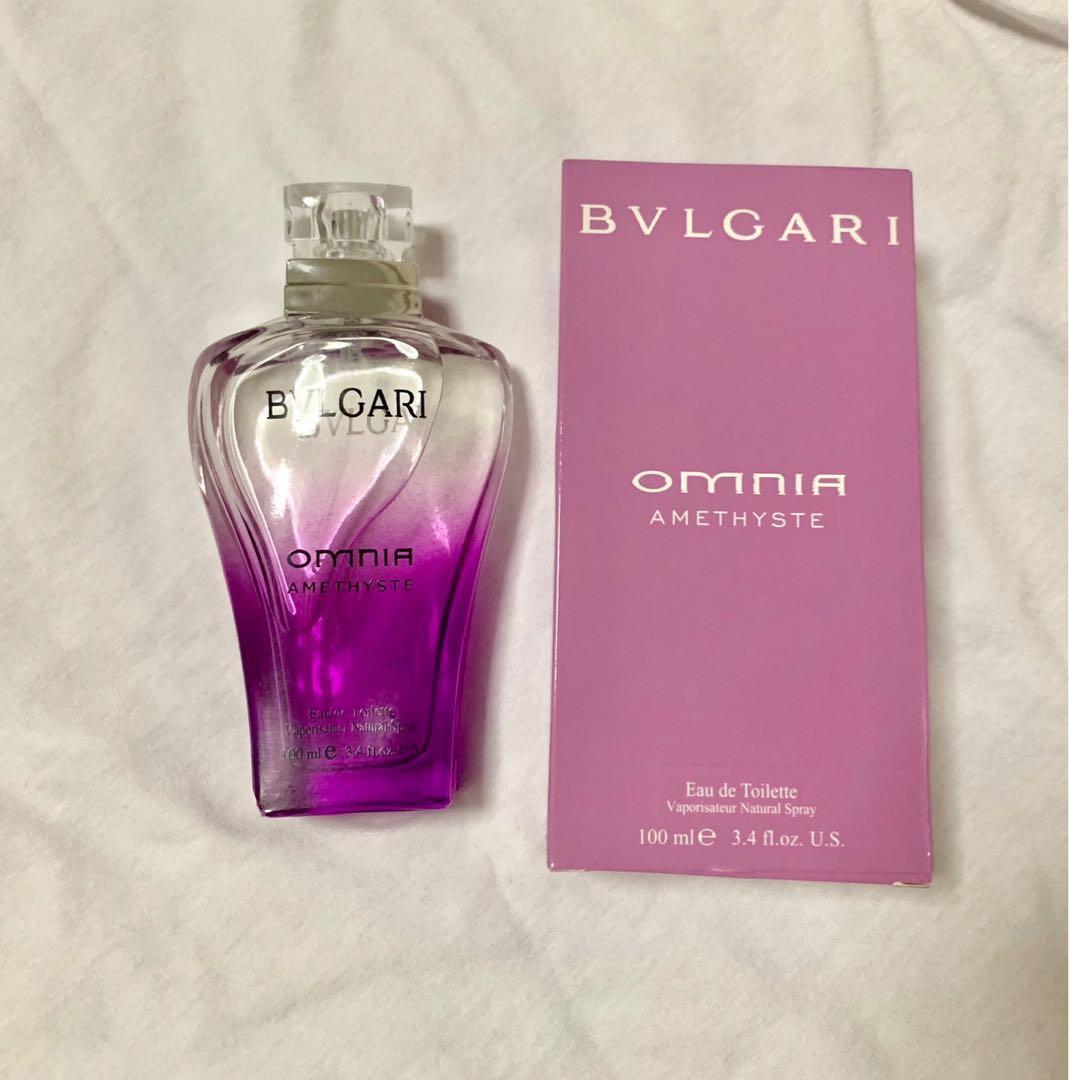 bvlgari purple bottle