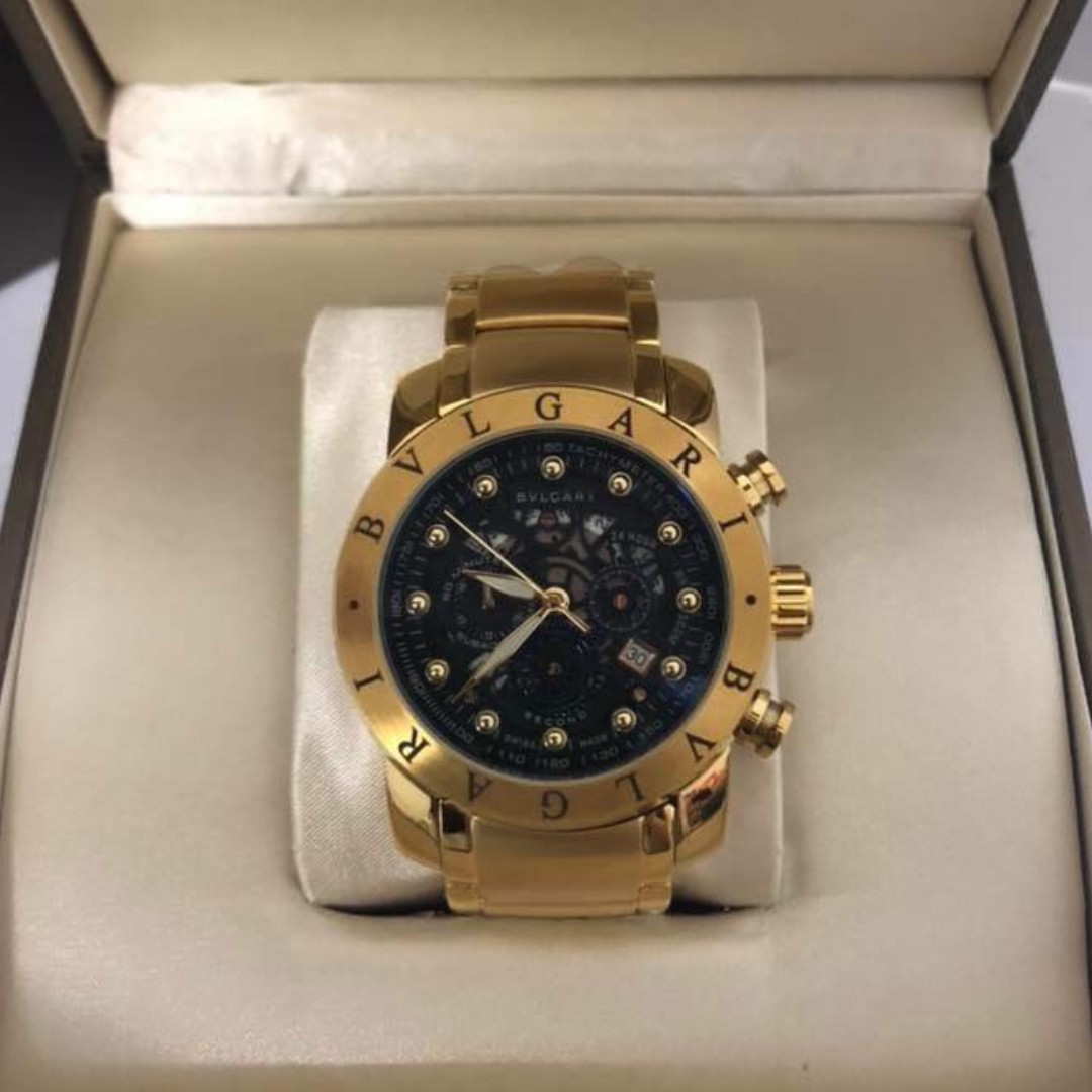 BVLGARI Watch for Men (Authentic Pawnable), Men's Fashion, Watches