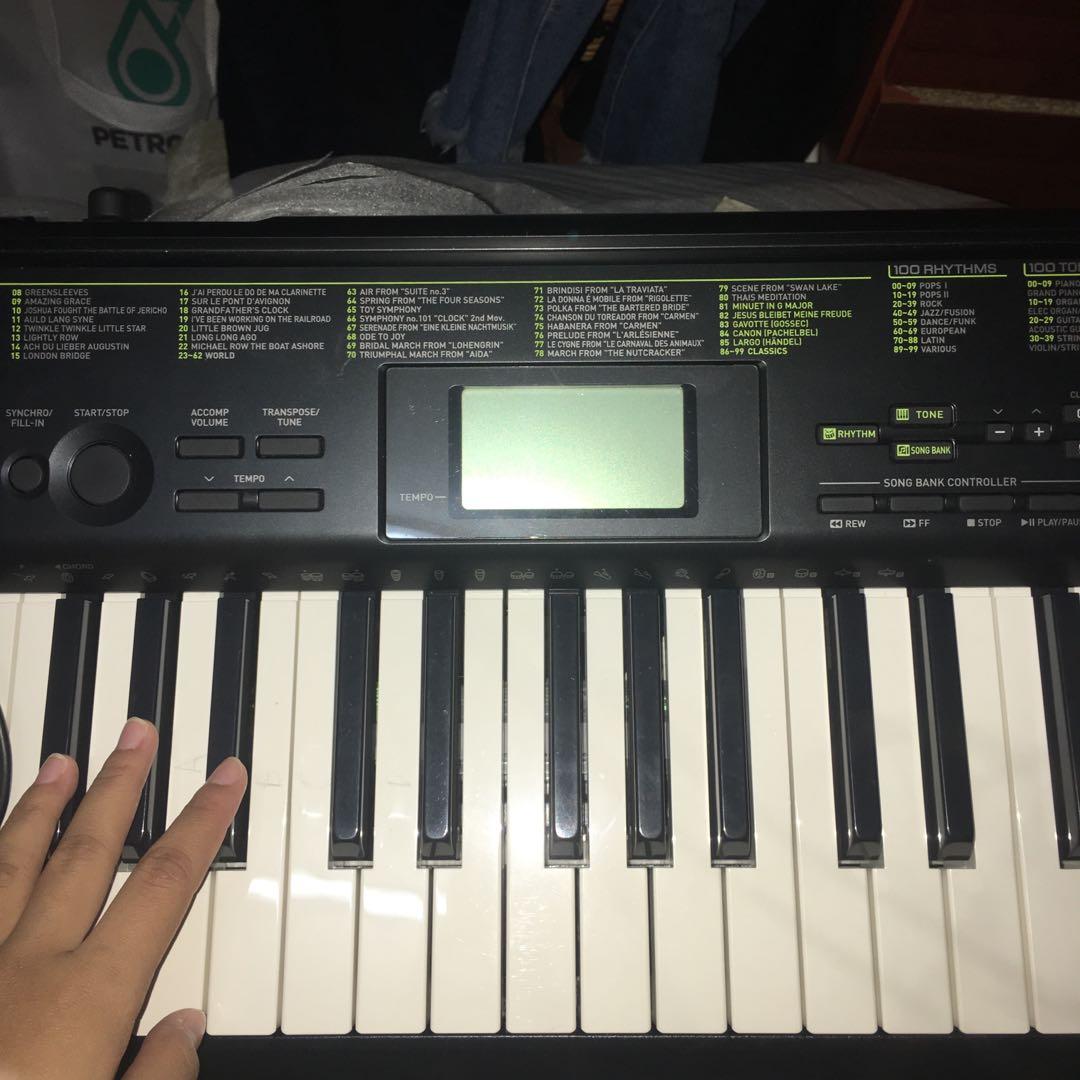 Casio Keyboard CTK 1100 Hobbies Toys Music Media Musical
