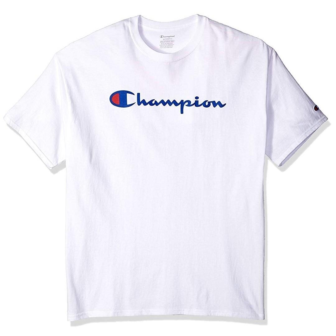 SALE] Champion Script T Shirt, Men's 