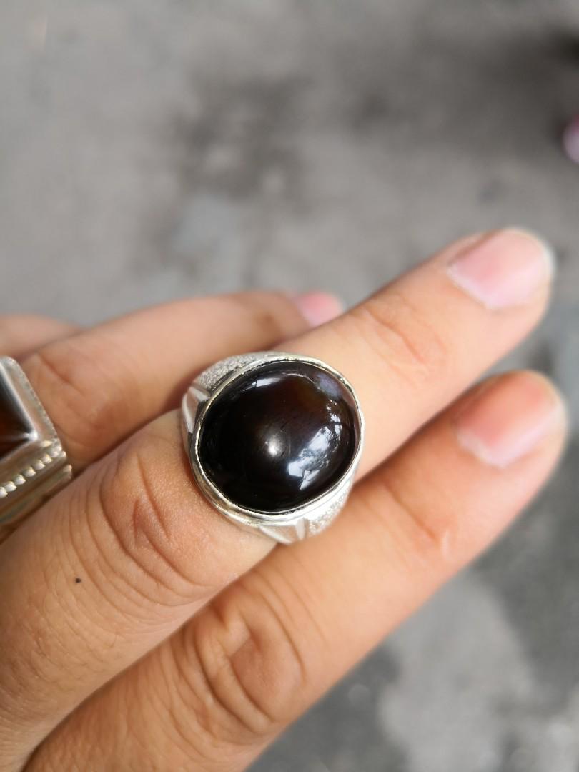 Cincin Batu Akik Yaman Habasyi, Menu0027s Fashion, Accessories, Others 