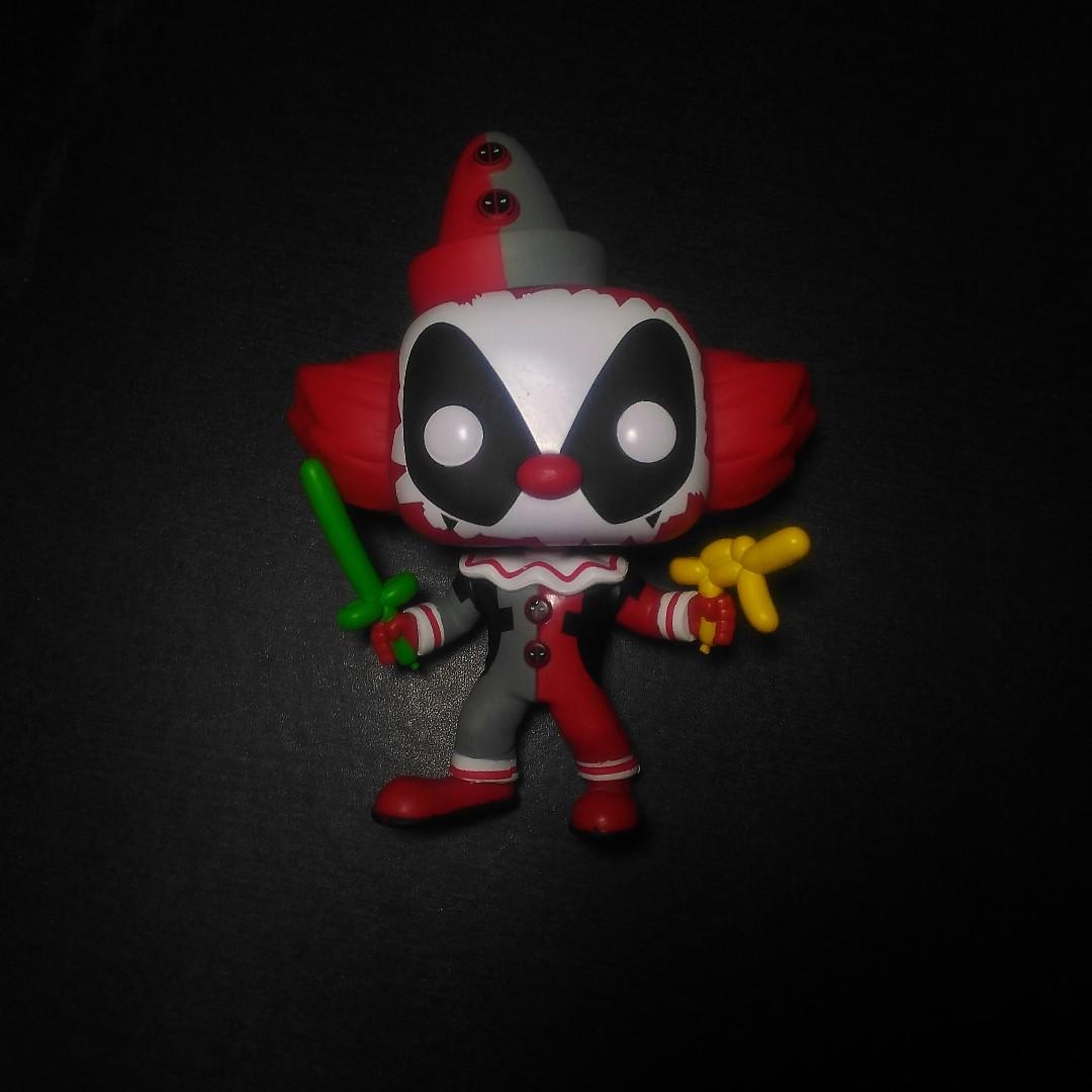 deadpool clown funko
