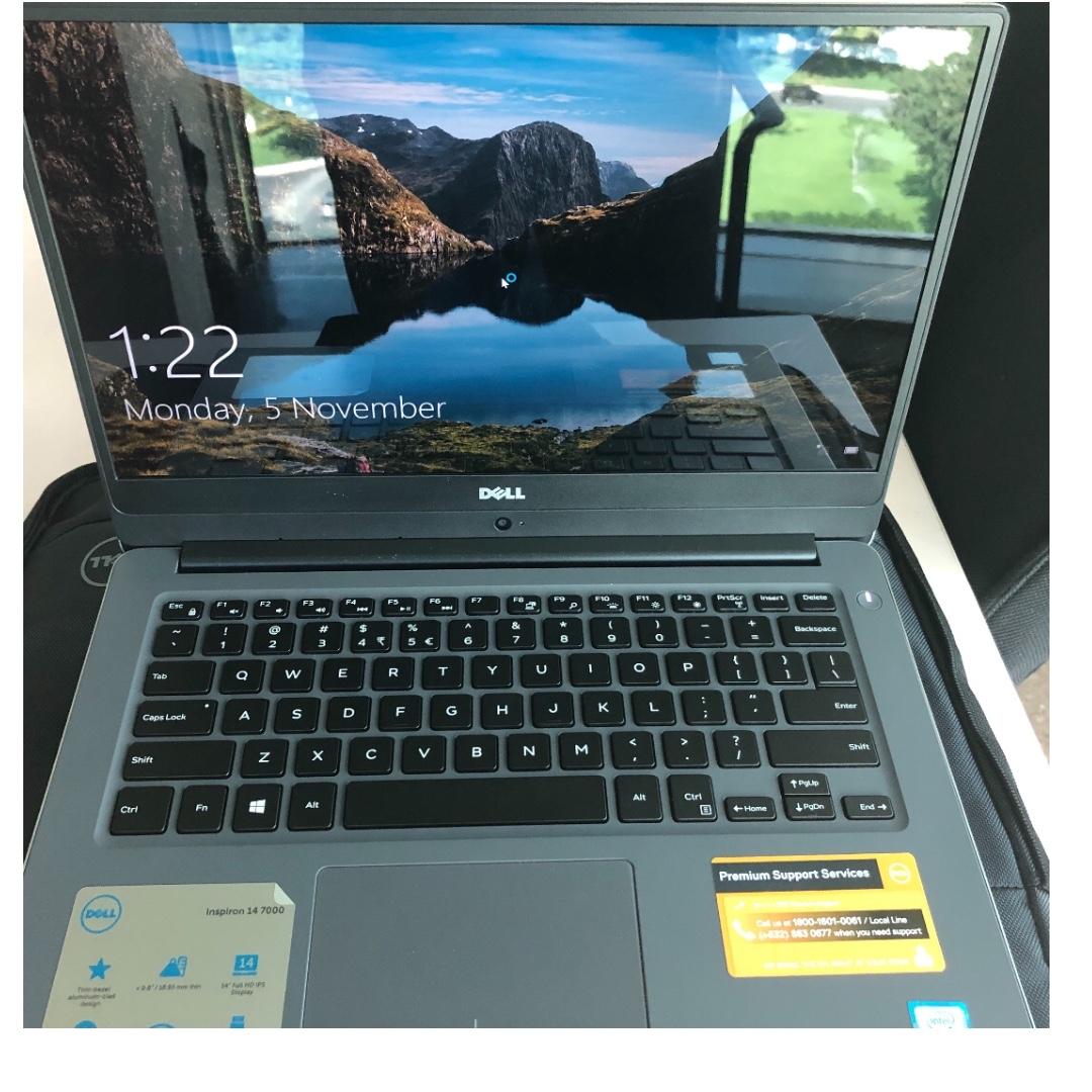 Dell Inspiron 14 7472 Non Touch 4c I5 8250u 1 60ghz 6mbk M500gb 128gbssd 4gb W10hsl64 Grey Electronics Computers Laptops On Carousell
