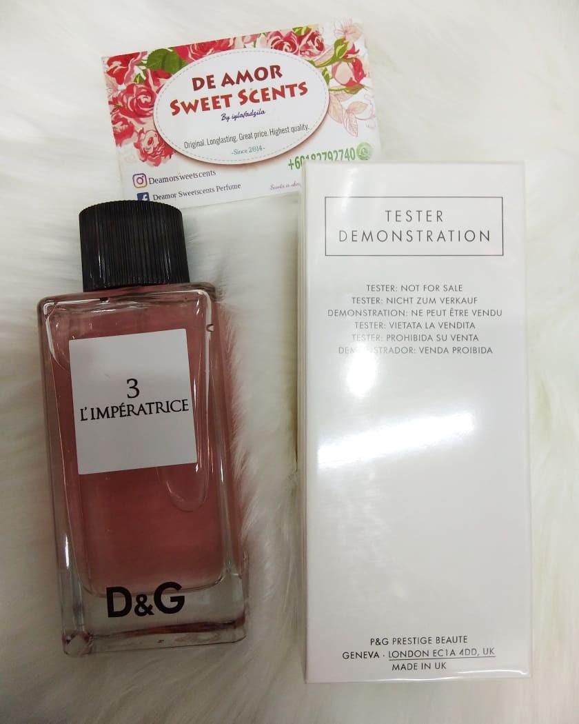 D and g on sale 3 perfume