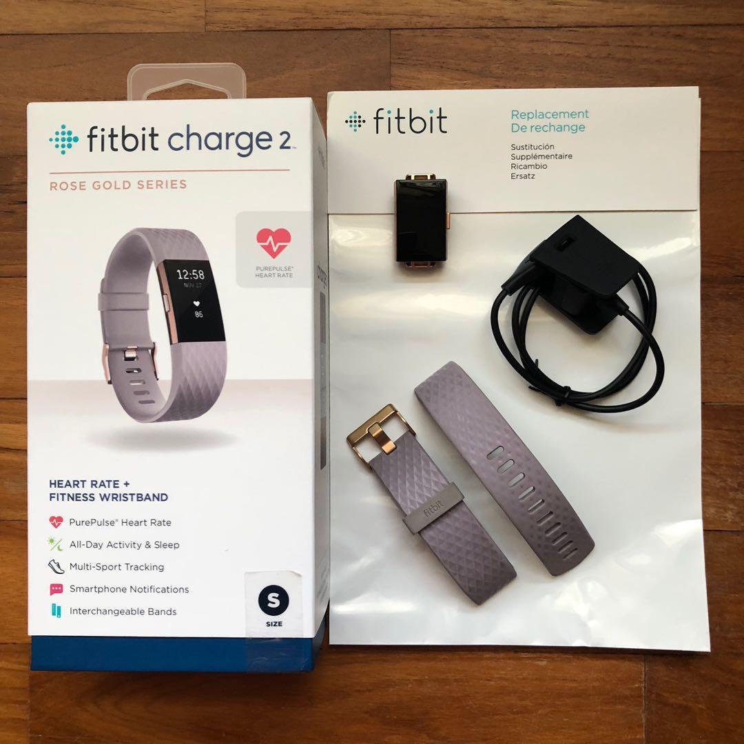 Fitbit Charge 2 Rose Gold Series