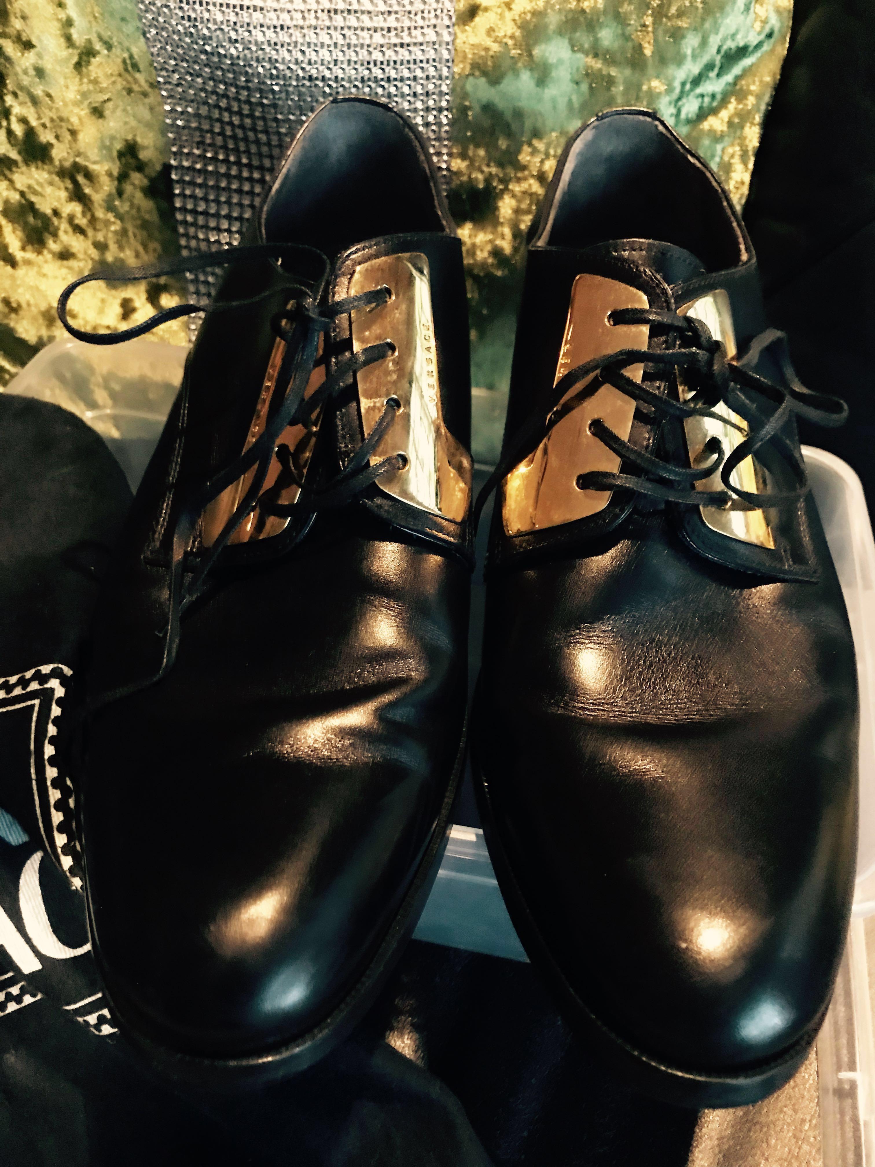 Versace dress shoes sale cheap