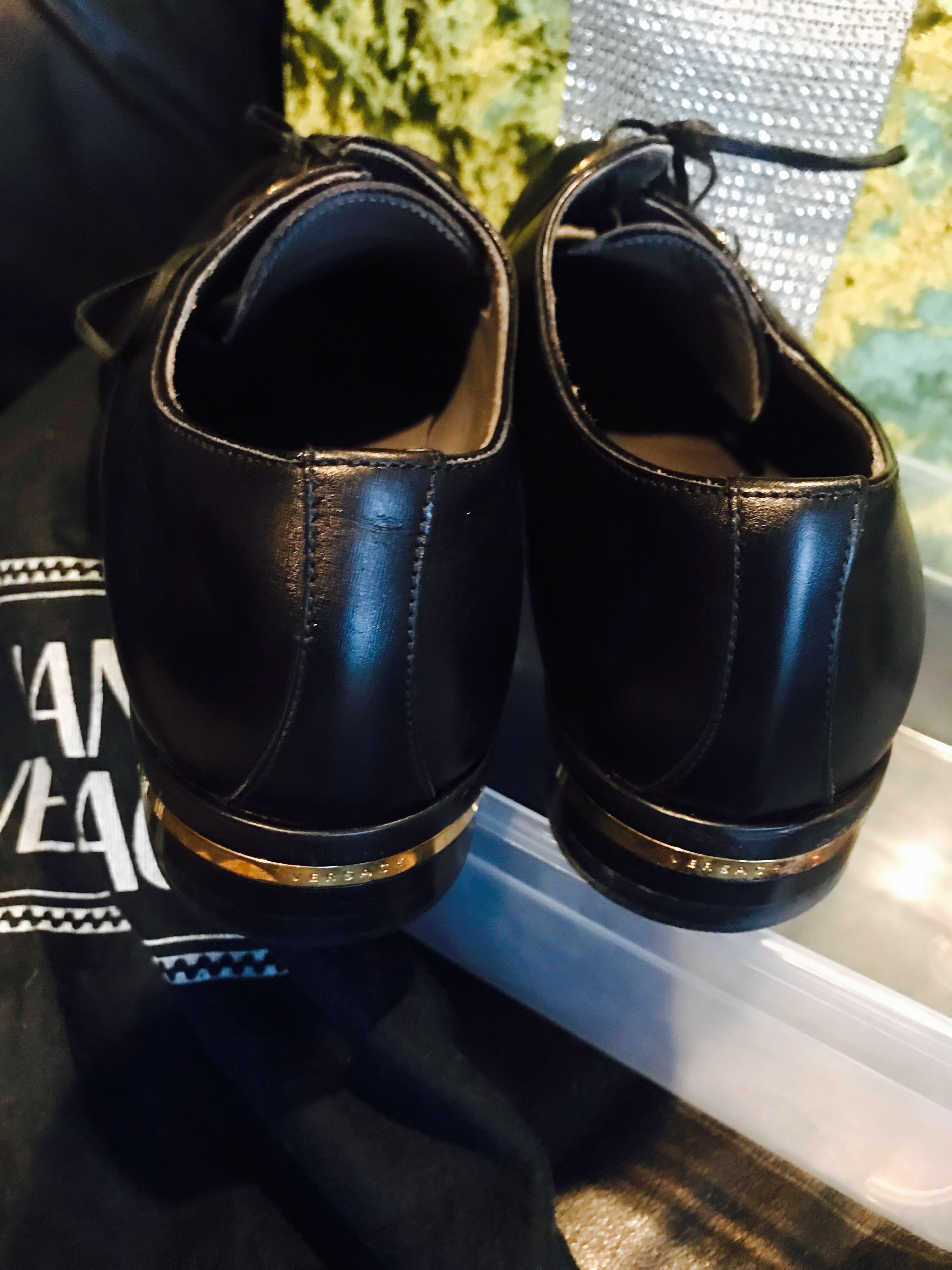 Versace dress shoes sale on sale