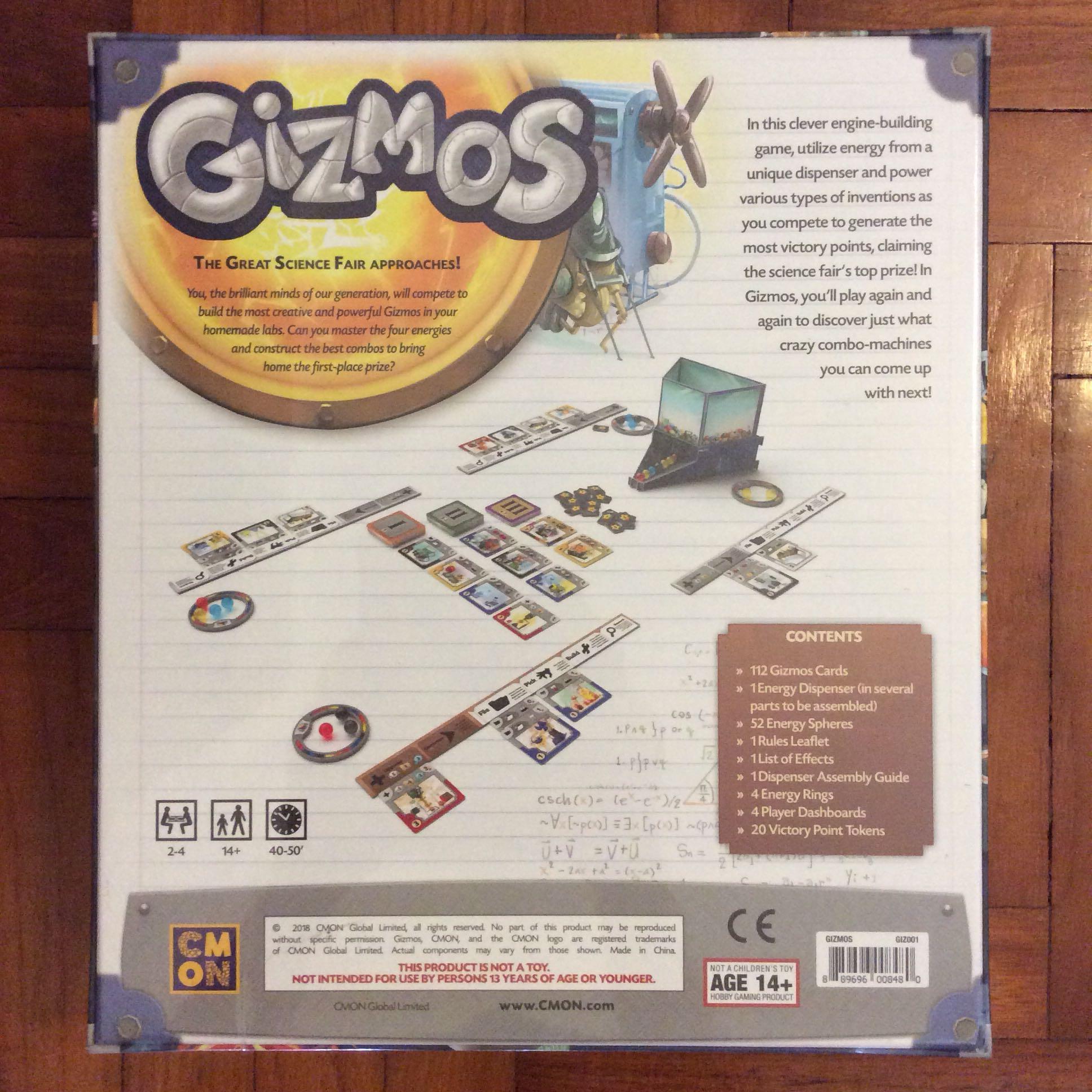Gizmos board game, Hobbies & Toys, Toys & Games on Carousell