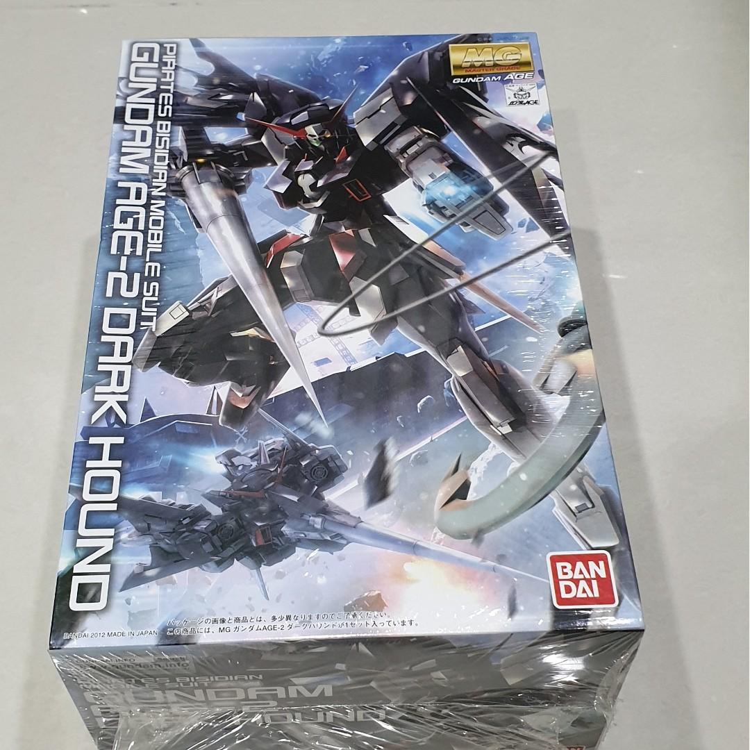 Gundam Age 2 Dark Hound Mg Gundam Model Kits Hobbies Toys Toys Games On Carousell