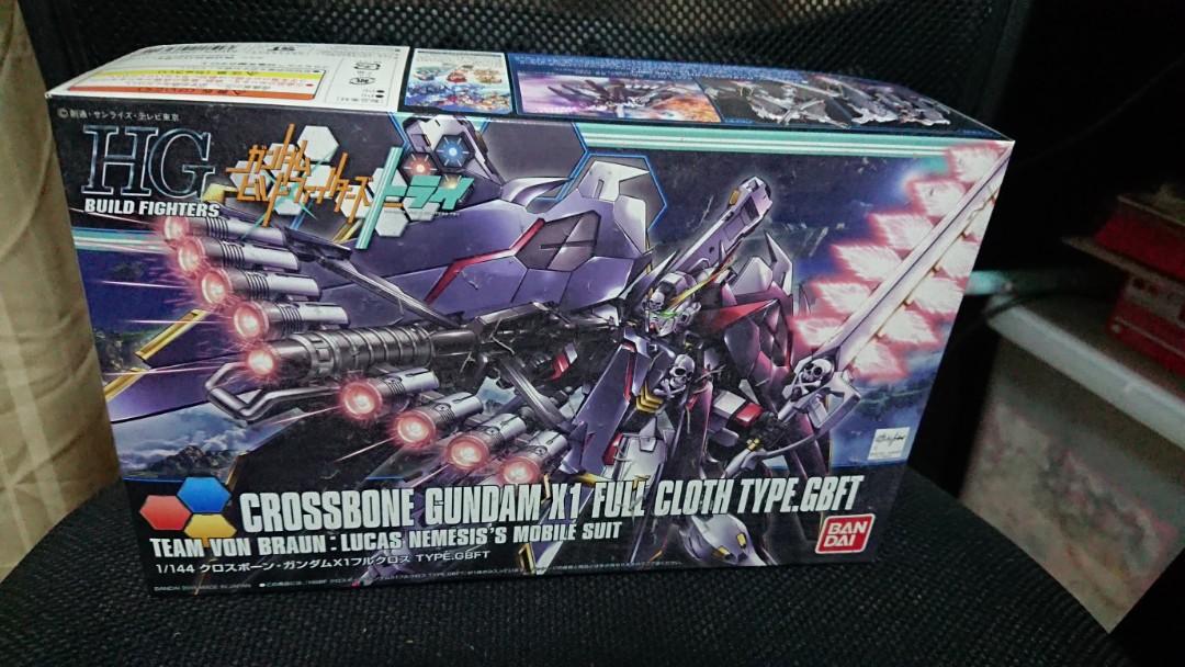 Hg Crossbone Gundam X1 Full Cloth Type Gbft Toys Games Bricks