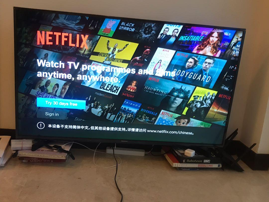 Hisense Smart Led Tv 49inch Home Appliances Tvs Entertainment Systems On Carousell
