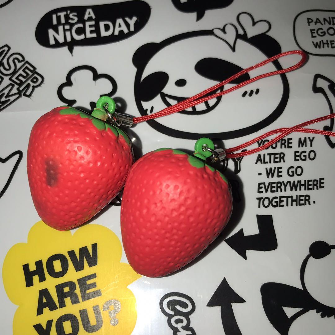 Ibloom Strawberry Squishy Everything Else On Carousell