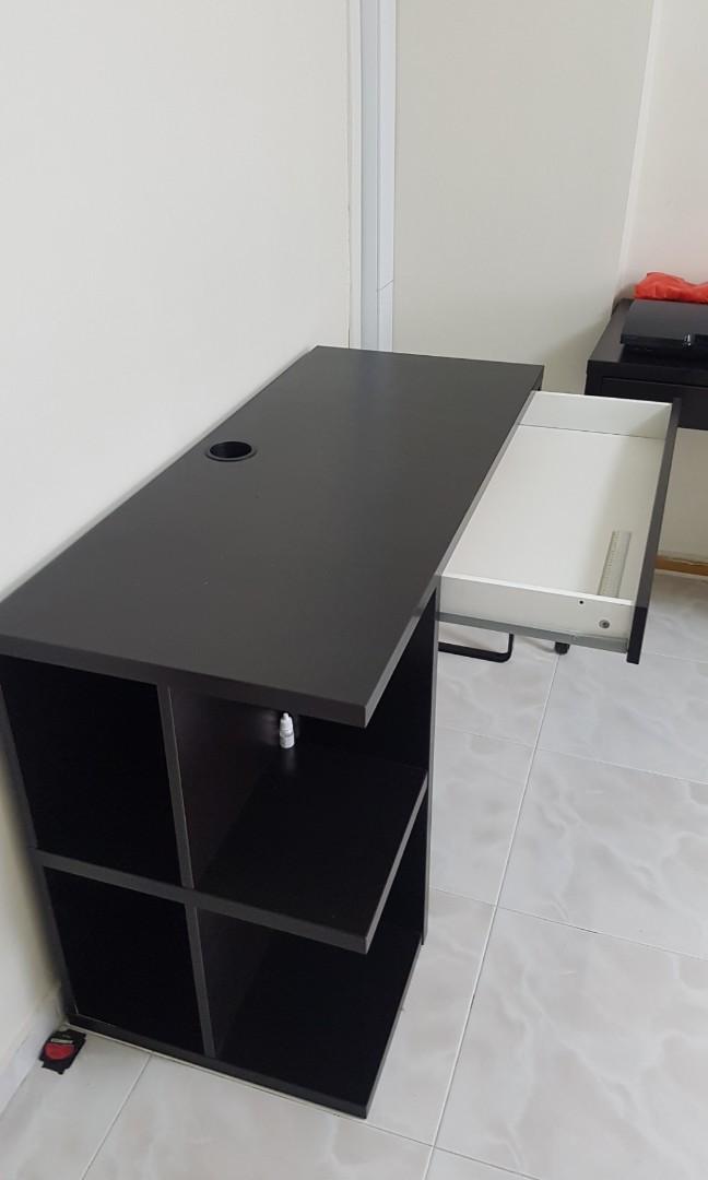 Ikea Computer Table, Furniture & Home Living, Furniture, Tables & Sets