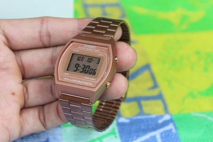 Harga jam online casio rose gold