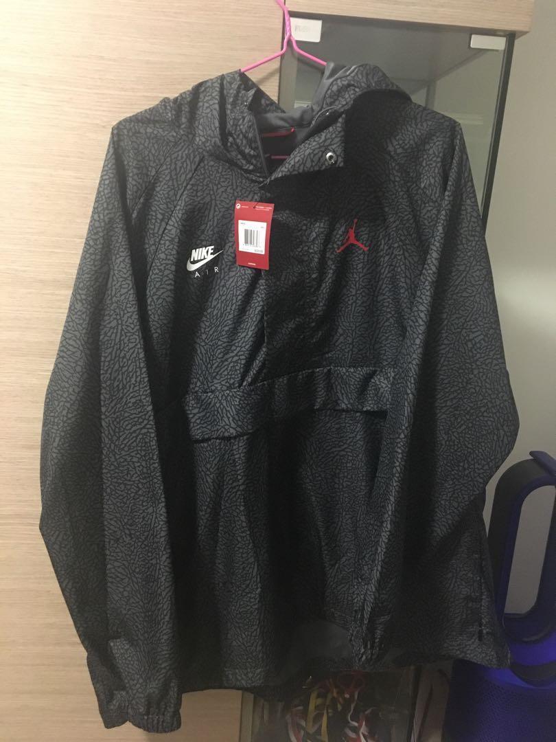 Jordan JSW Wings 1988 Anorak Black Carousell