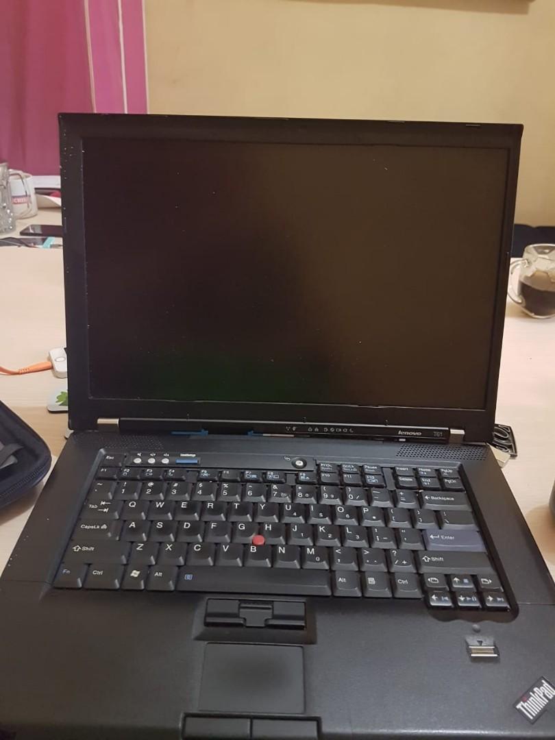 Jual Cepat Laptop Lenovo T61 Pc Elektronik Komputer Laptop Di Carousell