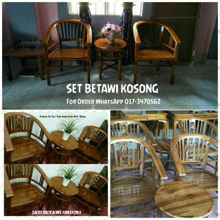 Kerusi Betawi Home Furniture Furniture On Carousell