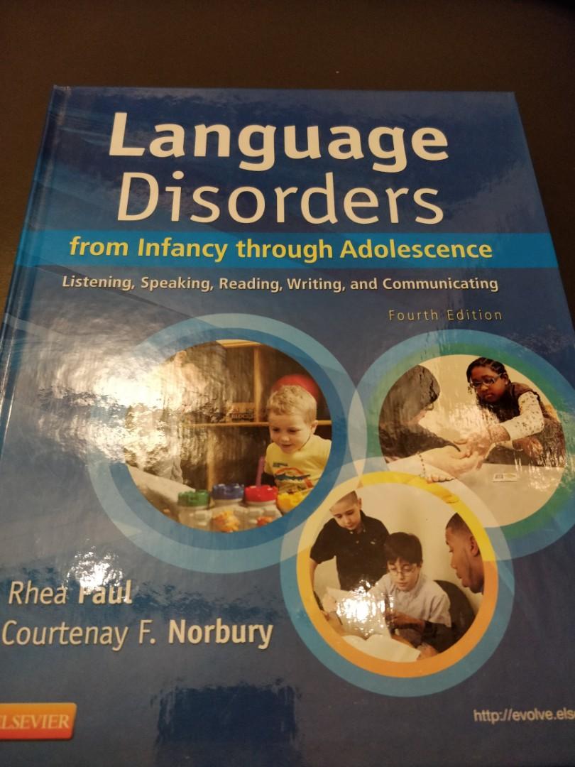 Language Disorders From Infancy Through Adolescence Books Stationery Textbooks Professional Studies On Carousell