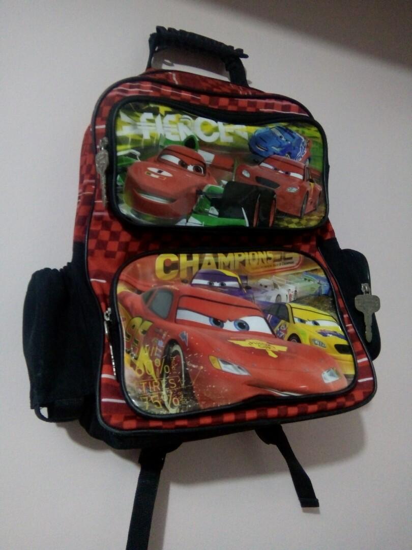 Disney Cars Lunch Box For Kids | Lightning McQueen Insulated Lunch Bag Lunch Box For