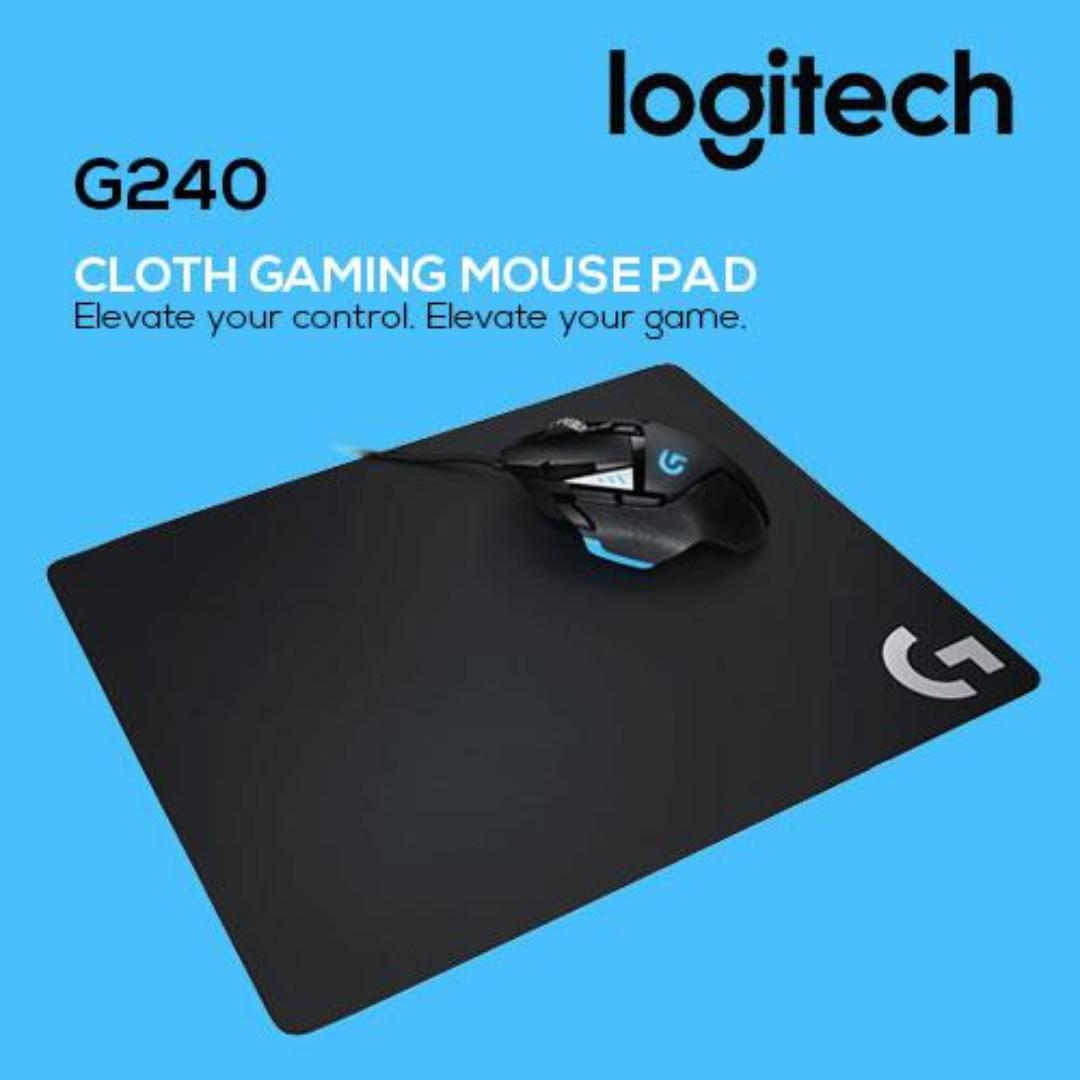Logitech G240 Cloth Gaming Mouse Pad Electronics Computer Parts