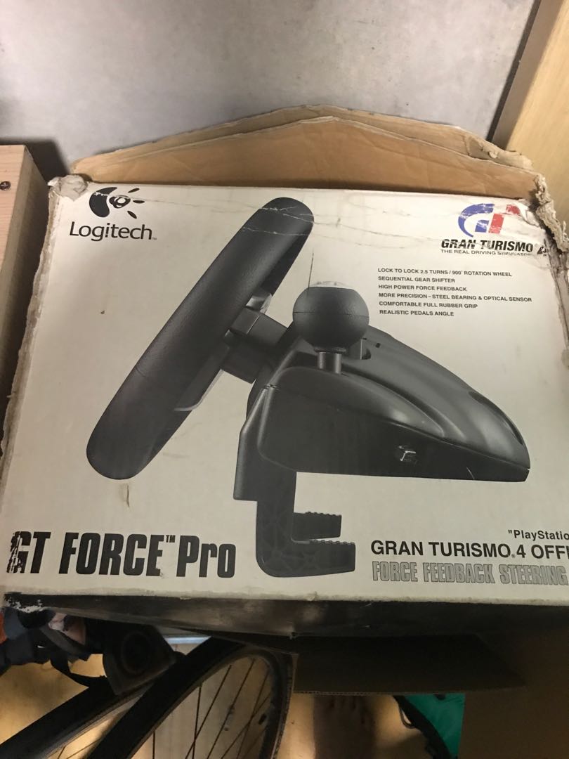 Logitech Gt Force Pro 遊戲機 遊戲機器材 Carousell Logitech Gt Force Pro 遊戲機 遊戲機器材 Carousell