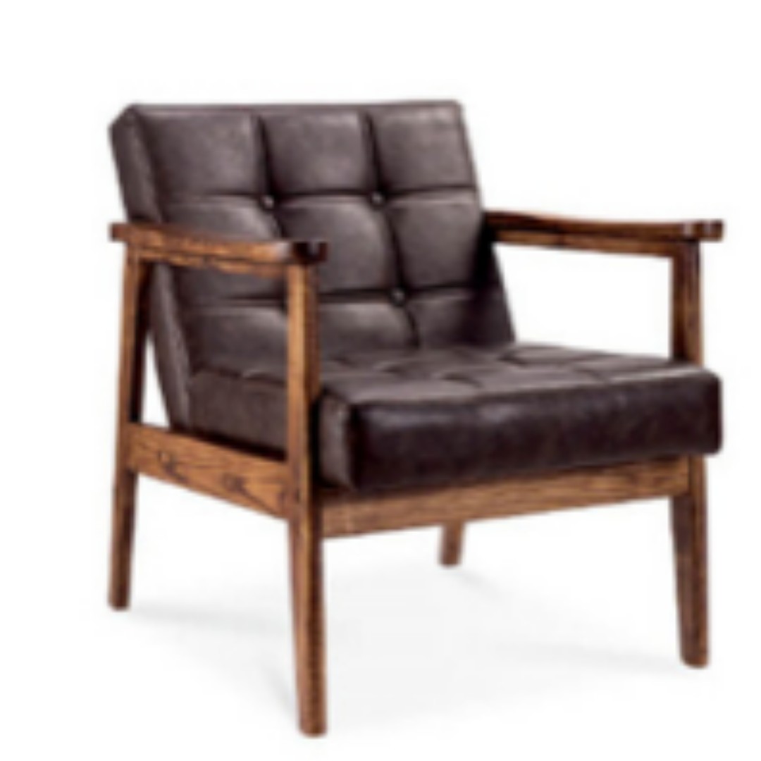 Luxury Wooden Lounge Chair Ash Wood Home Furniture On Carousell