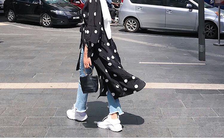 Mango polka outlet dot wrap dress