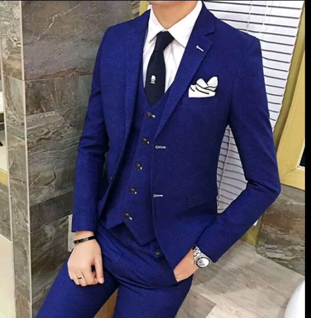 Men Suit 3pc Jacket Vest Pants 5 Colors Men S Fashion Clothes Outerwear On Carousell Find great deals on ebay for color coat paint. men suit 3pc jacket vest pants 5 colors