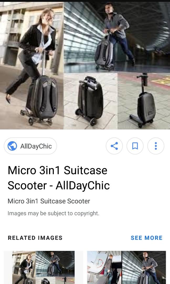 Micro Scooter Luggage BNIB Hobbies Toys Travel Luggage on