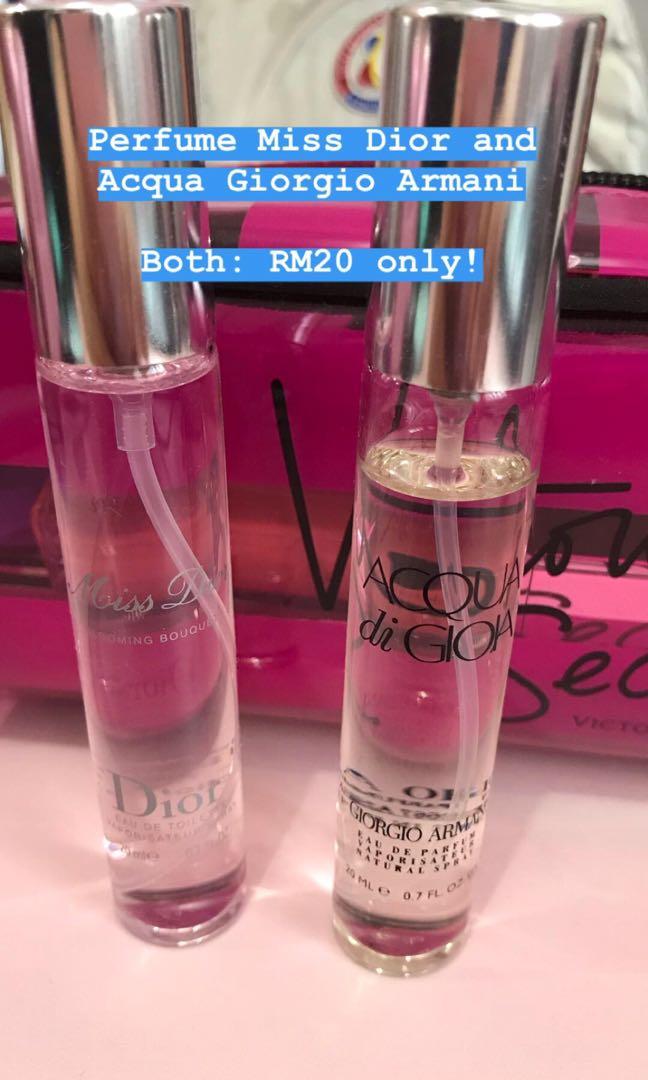 dior giorgio armani