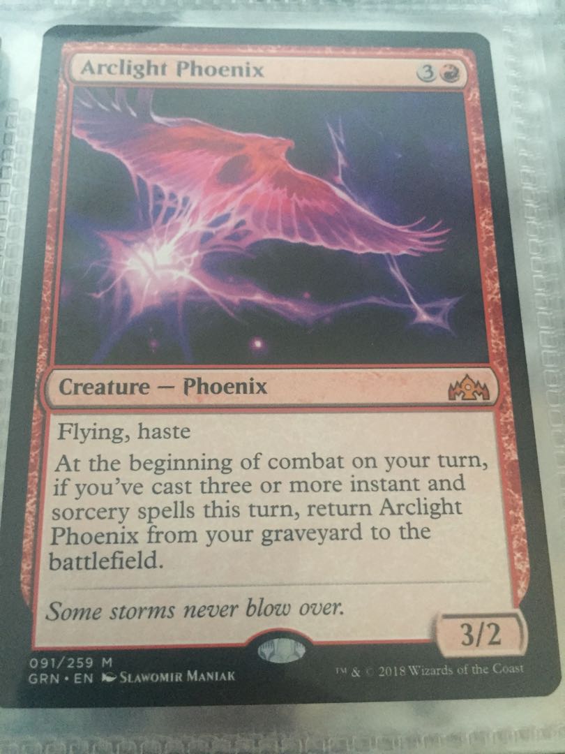 MTG Arclight Phoenix, Hobbies & Toys, Toys & Games on Carousell