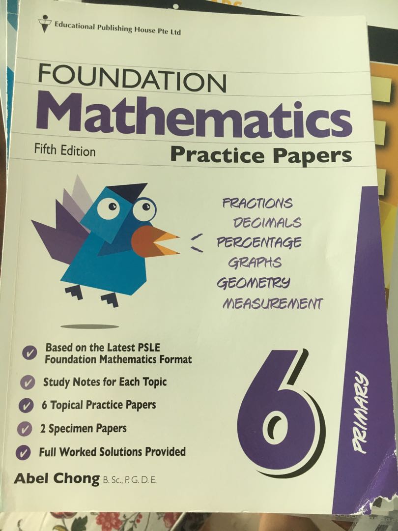 P6 foundation math practice paper, Hobbies & Toys, Books ...