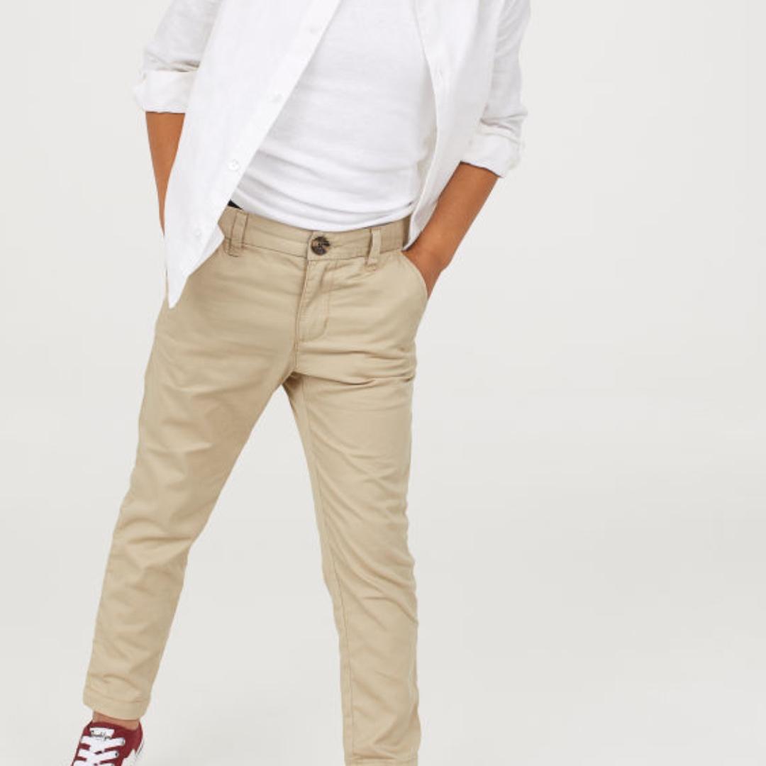 h and m chinos