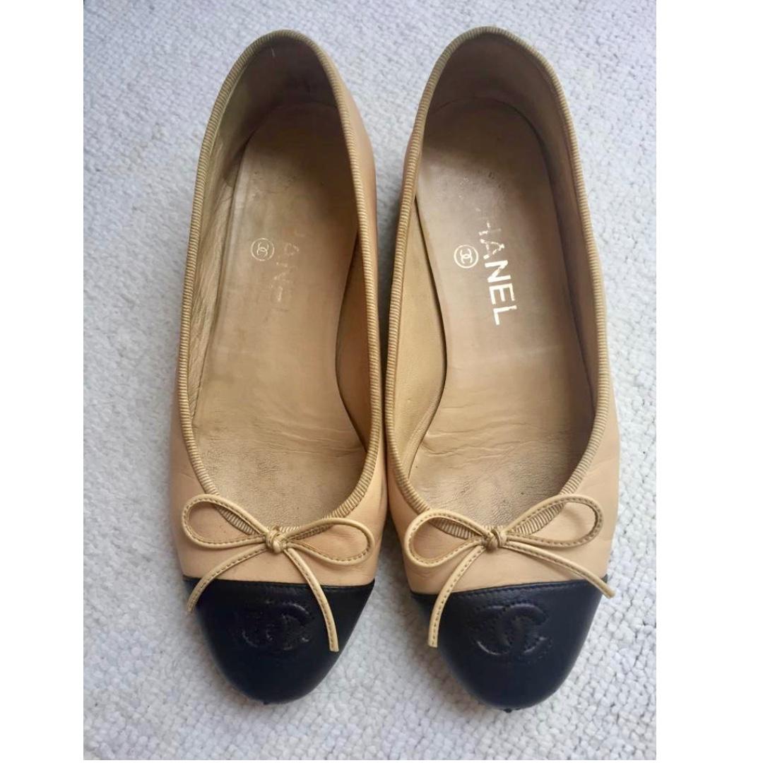 Chanel flat shoes 2018 outlet