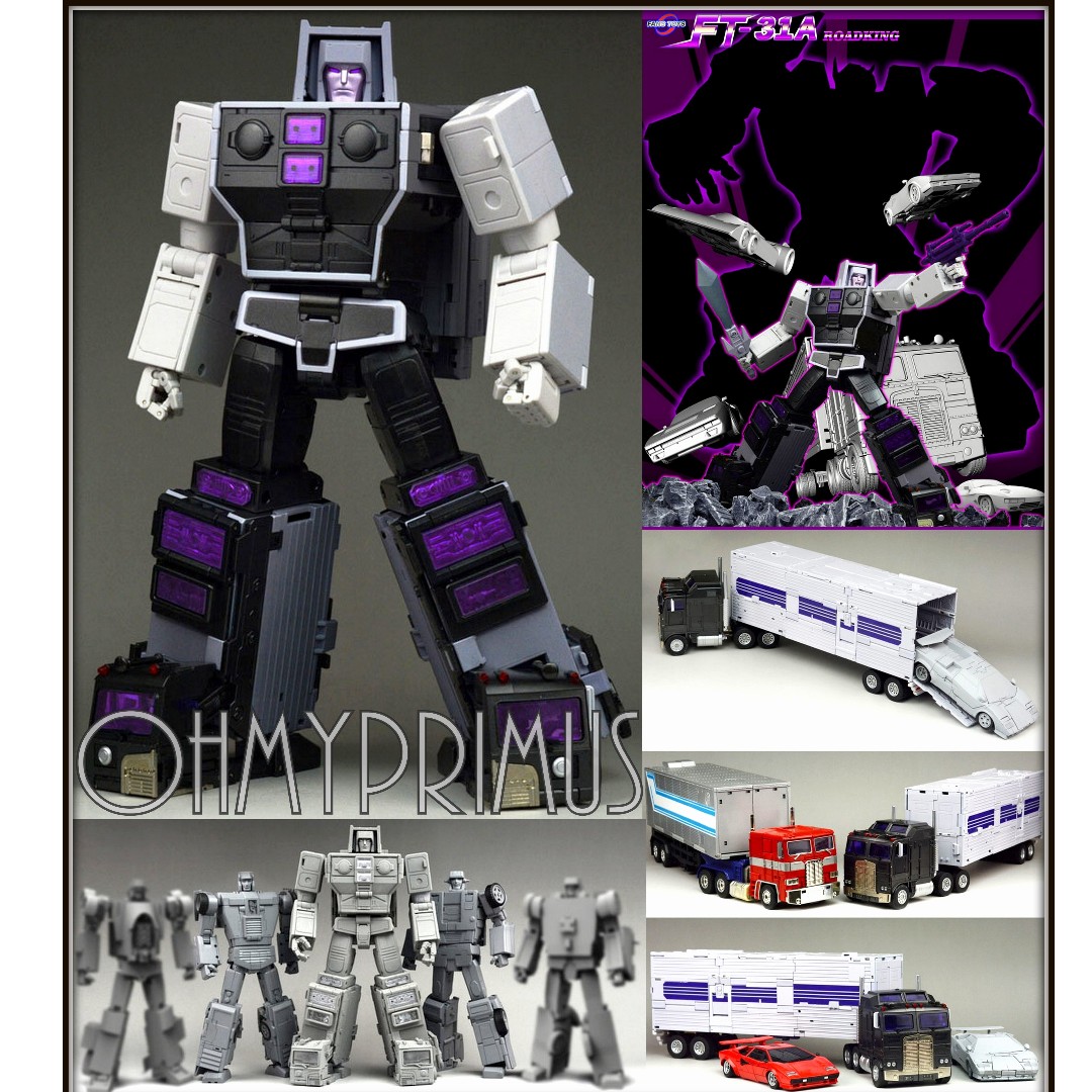 Fans Toys Fanstoys FT31A FT31A Roadking Transformers Masterpiece MP Menasor Motormaster