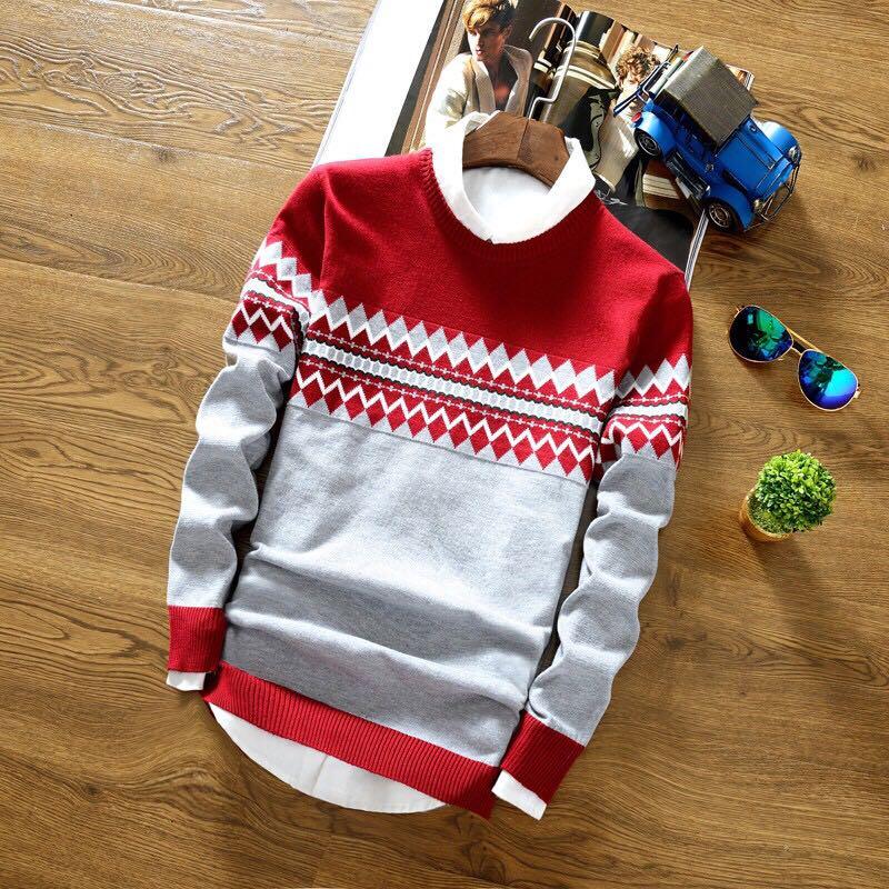 (Preorder) Men Korean Style Sweater, Men's Fashion, Coats, Jackets and