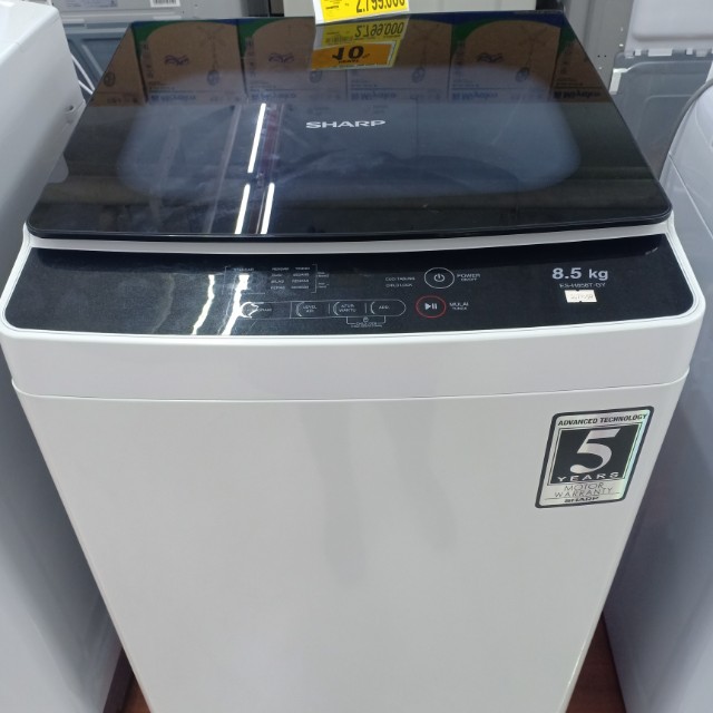 Promo Kredit Mesin Cuci Sharp 1 Tabung. Tanpa DP