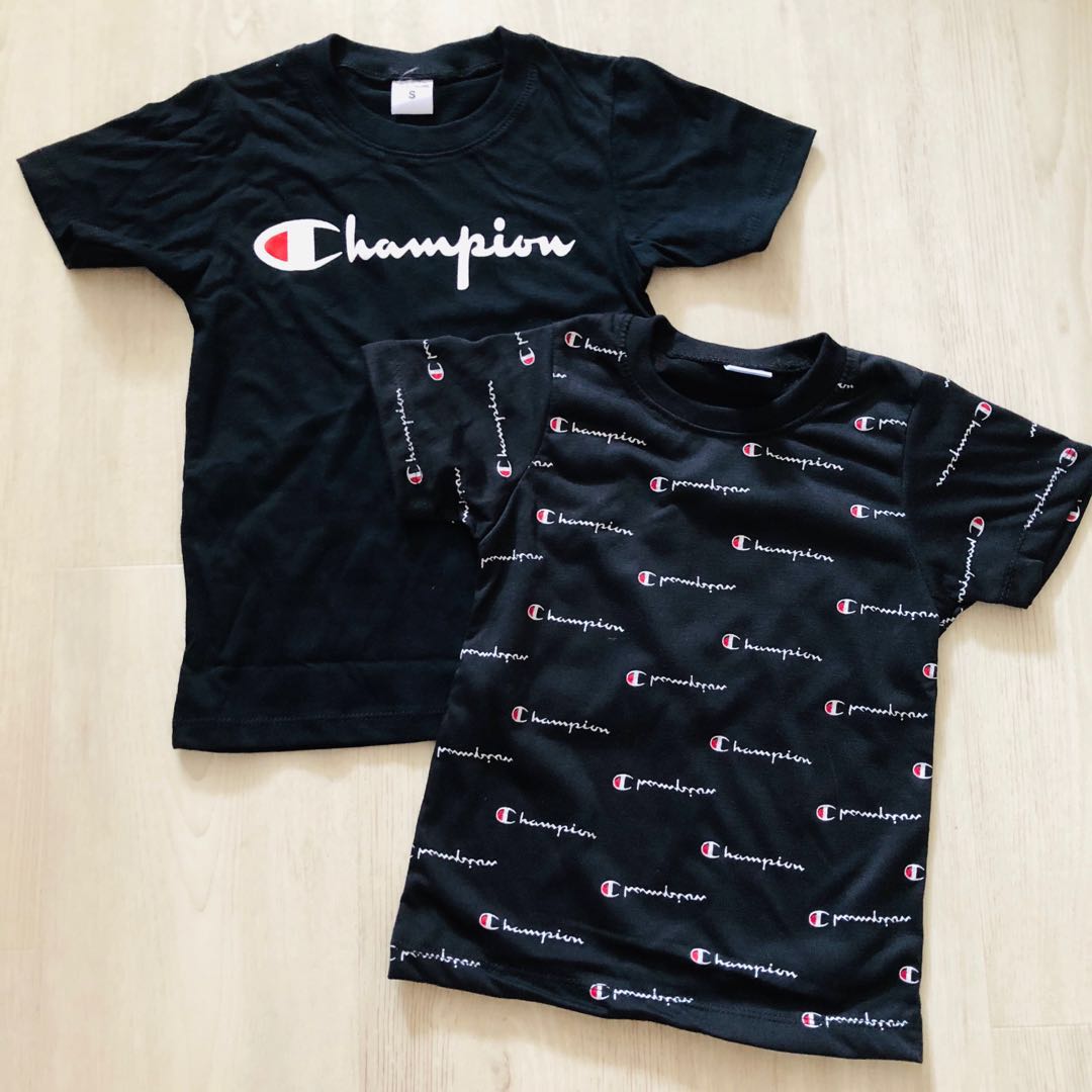 champion t shirt kids