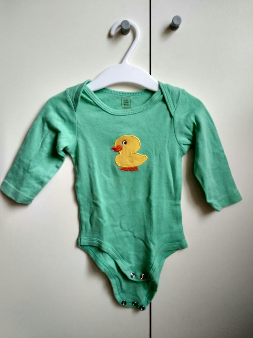 Romper Bebek Hijau Babies Kids Babies Apparel On Carousell
