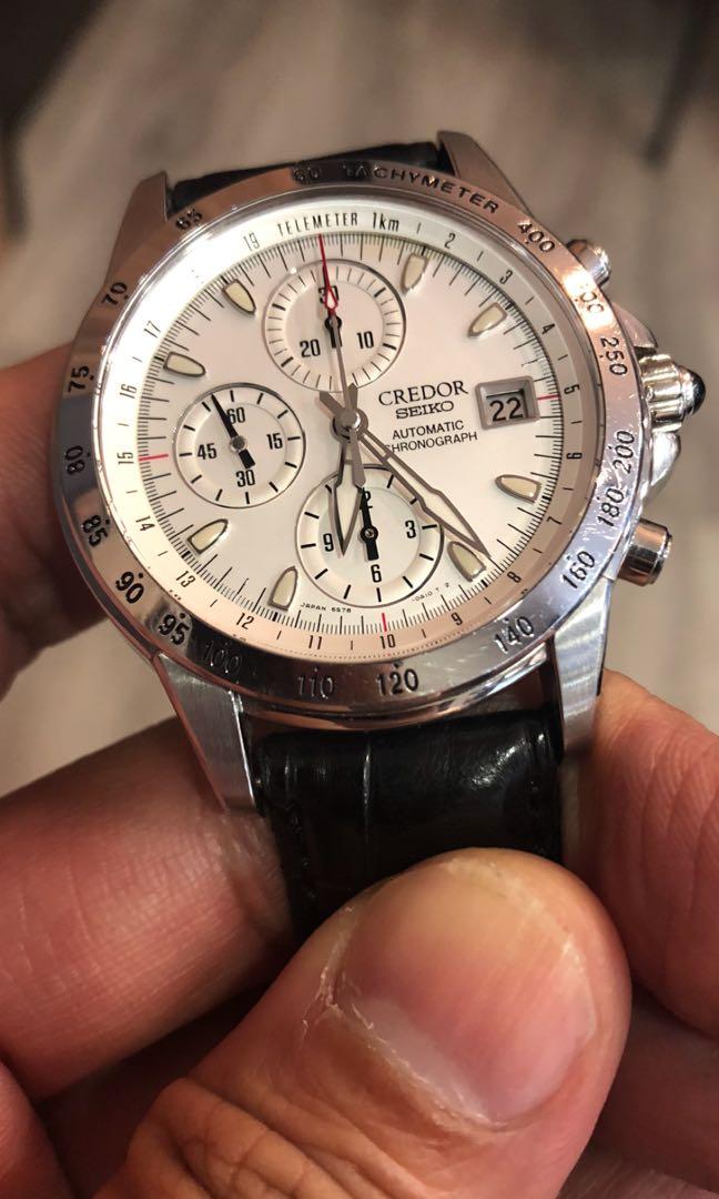 Seiko Credor Phoenix Chronograph Automatic for Sale, Luxury, Watches on  Carousell
