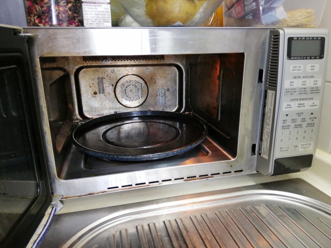 Sharp double grill convection microwave oven, 家庭電器, 廚房電器, 焗爐及多士爐