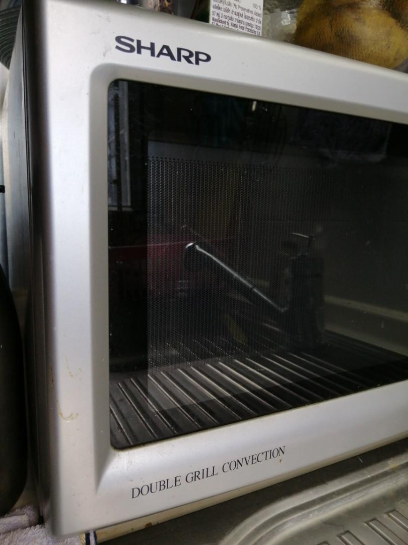 Sharp double grill convection microwave oven, 家庭電器, 廚房電器, 焗爐及多士爐