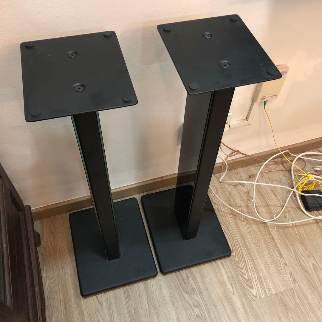 Hardwood Speaker Stands - Foter
