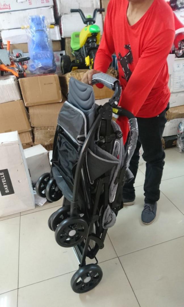 Stroller tandem stroller twin dijual murah Bayi Anak Kereta Kursi Goyang Gendongan Bayi di Carousell