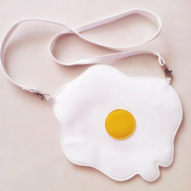 Little Days - Sunny Side Up Egg Crossbody Bag