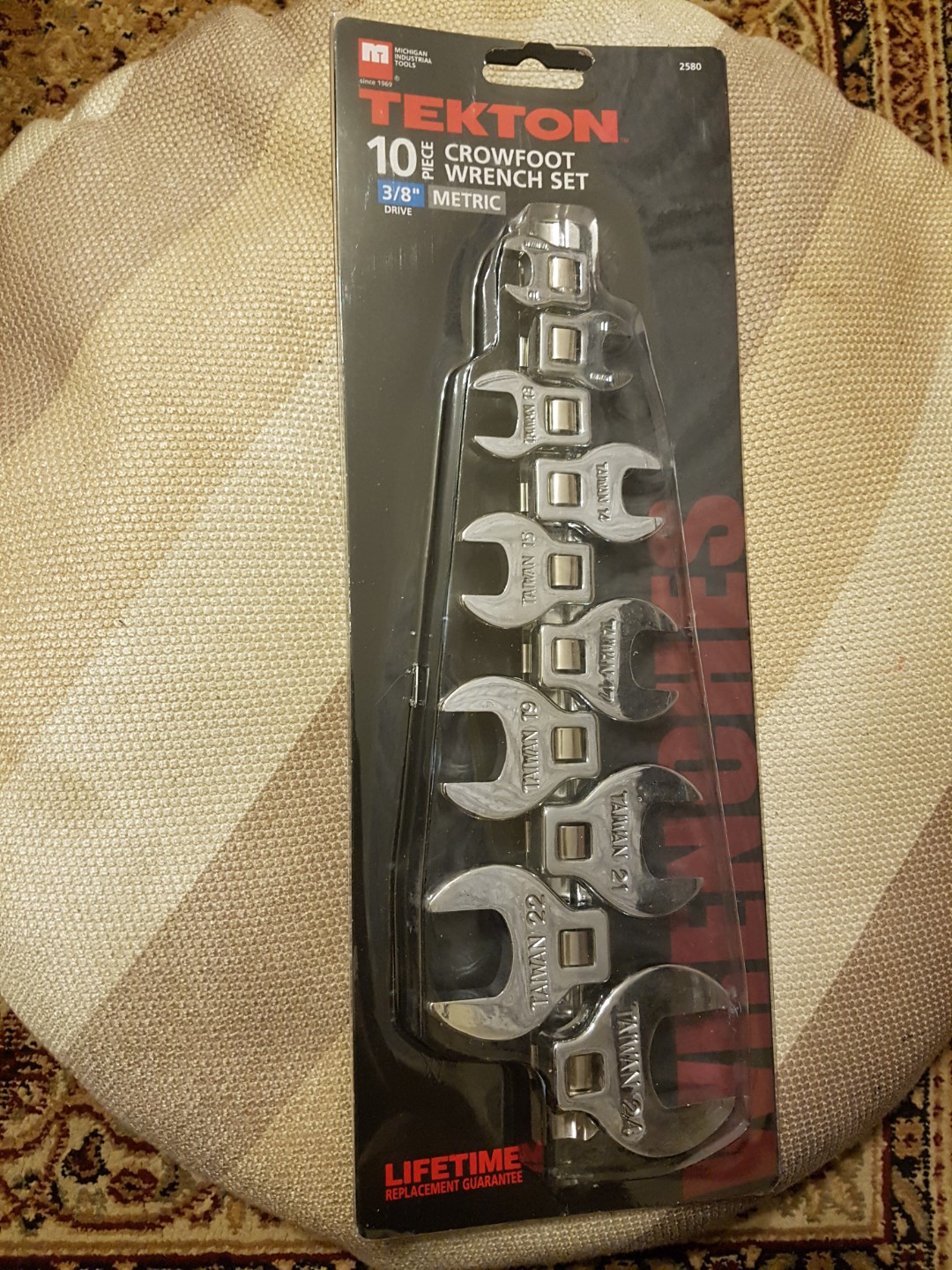 Metric Tekton 2580 3//8-Inch Drive Crowfoot Wrench Set 24 Mm 10-Piece 10 Mm