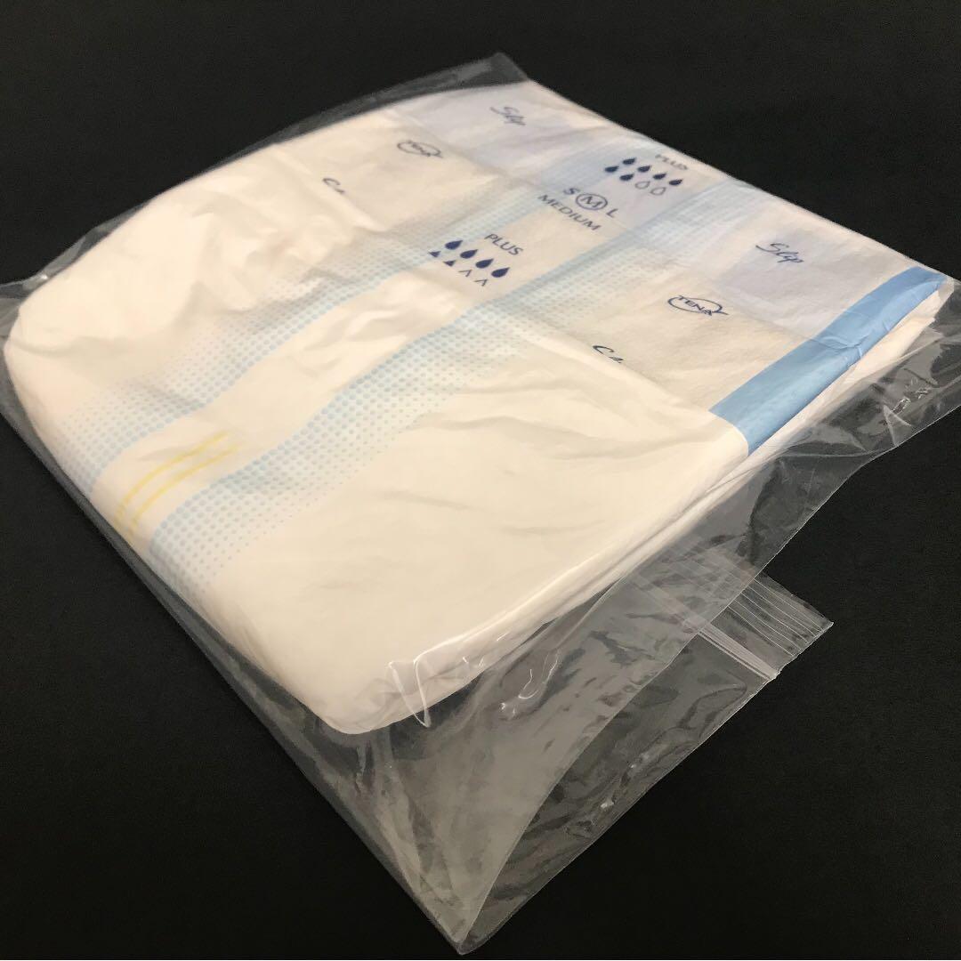 Tena Slip Plus Plasticbacked (1pc Sample), Everything Else on Carousell