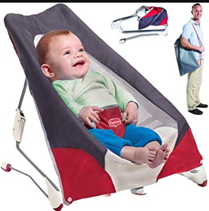 tiny love take along bouncer