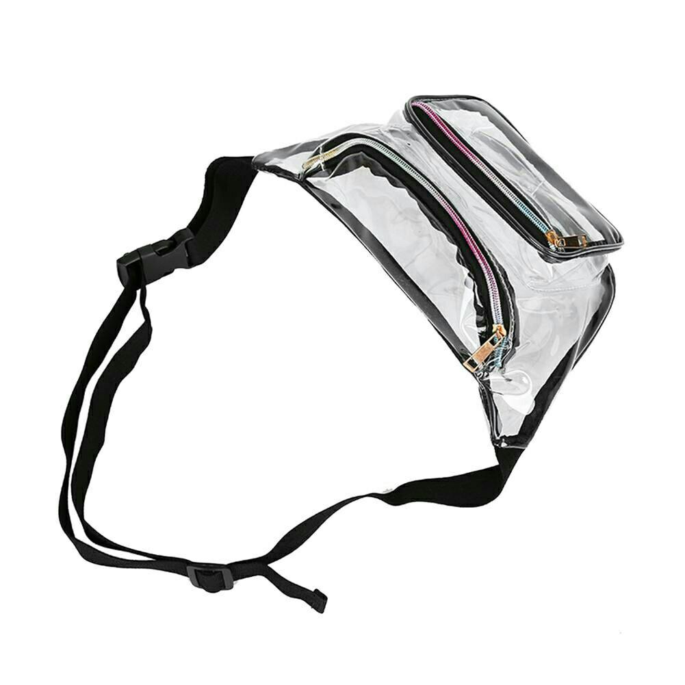 Clear bum bag bershka shop